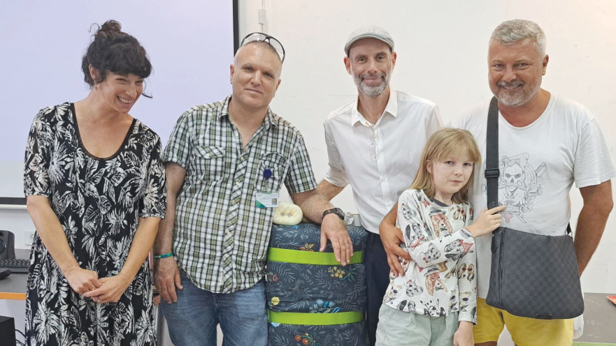 המפגש בין החולים לסטודנטים בשנקר