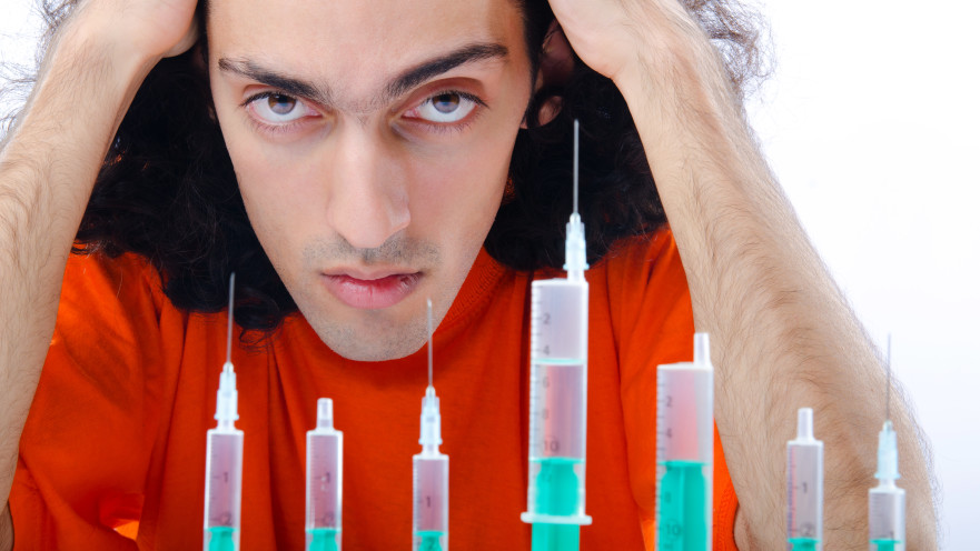 התמכרות לסמים, אילוסטרציה