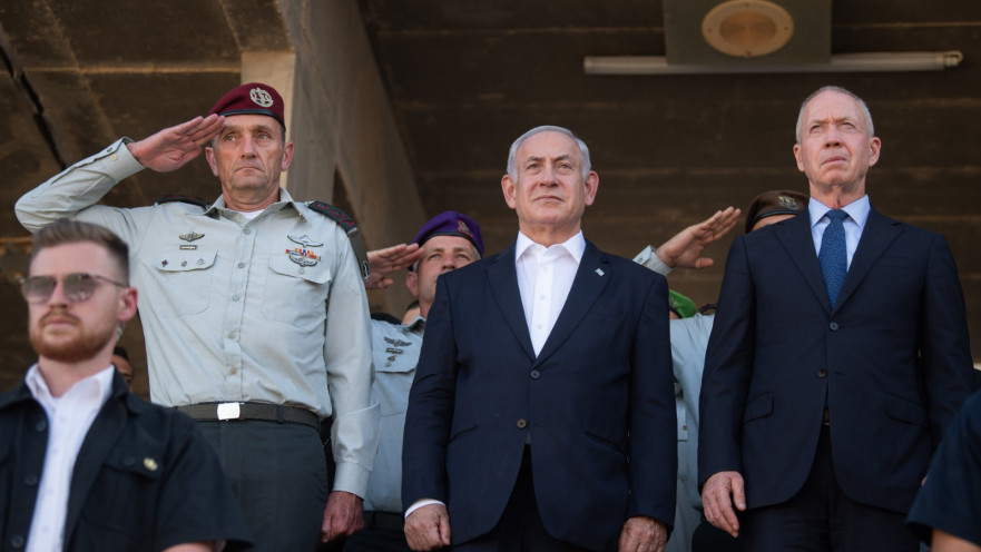 יואב גלנט, בנימין נתניהו, הרצי הלוי