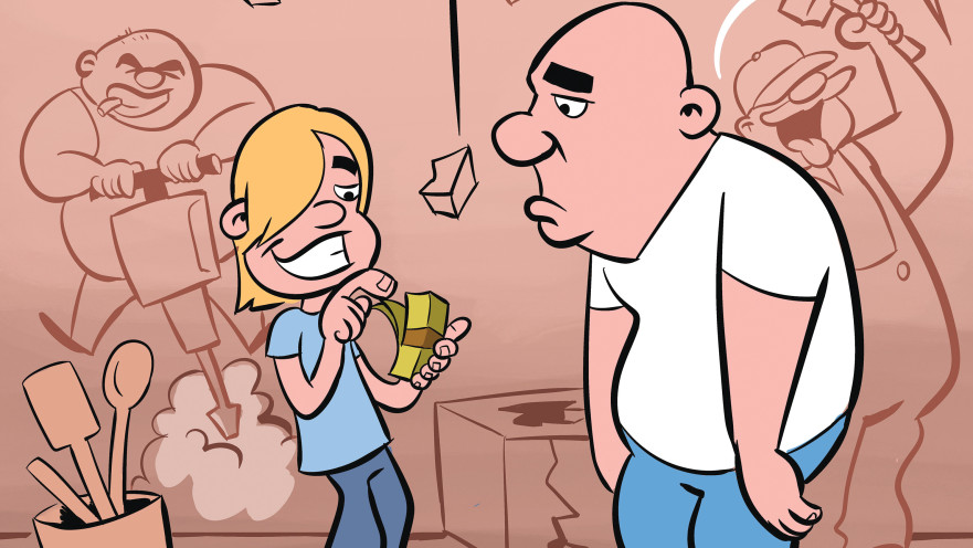 איור לטור של רון קופמן