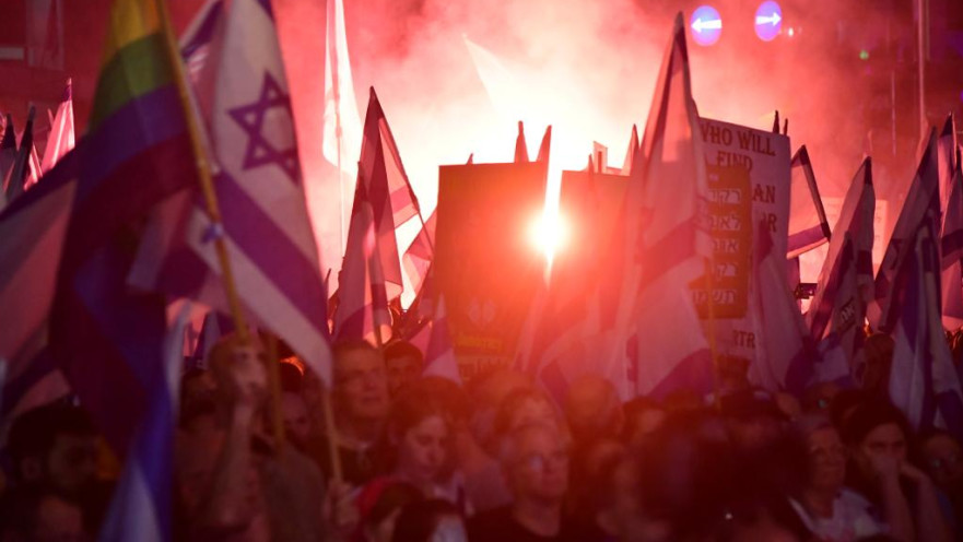 המחאה נגד הרפורמה במערכת המשפט