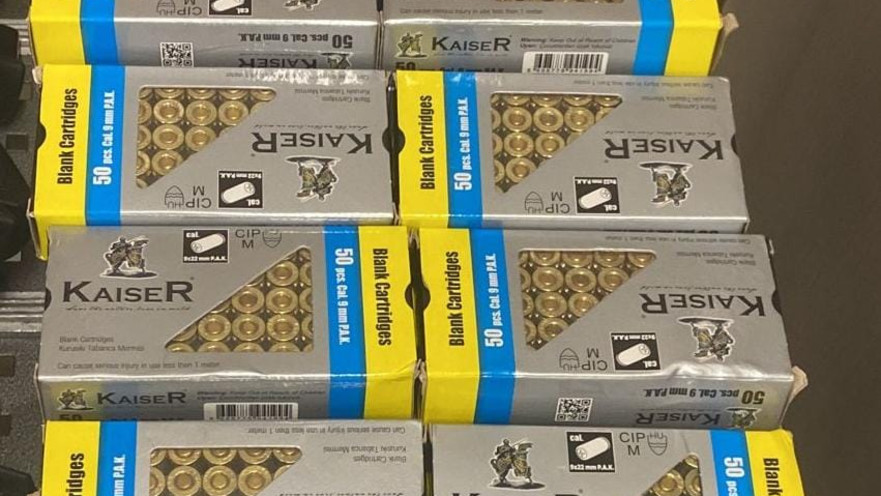 הכדורים שנמצאו במזוודות