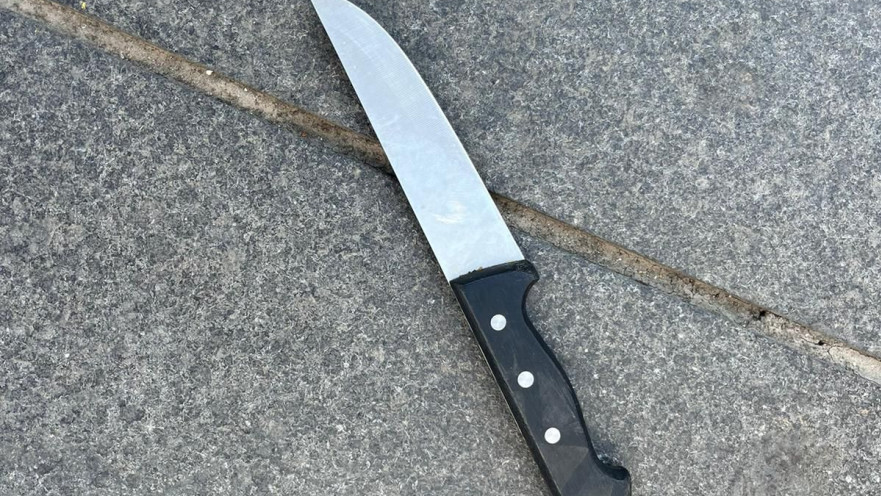 סכין (ארכיון, דוברות המשטרה)