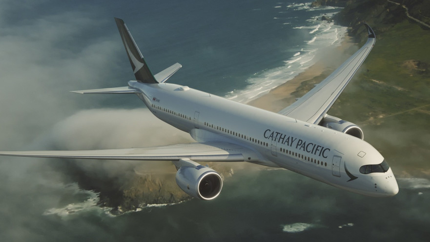 מטוס A350 של קתאי פסיפיק