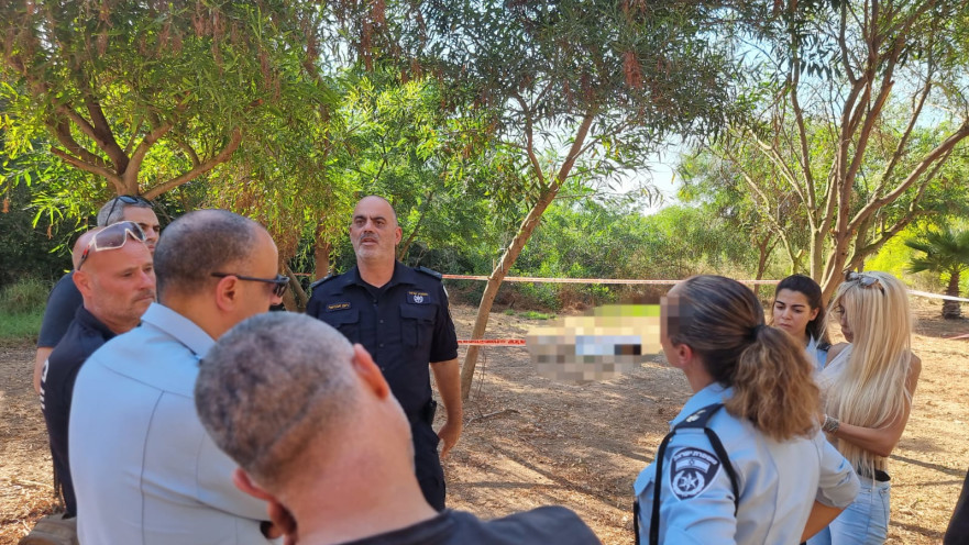 זירת הרצח במודיעין 