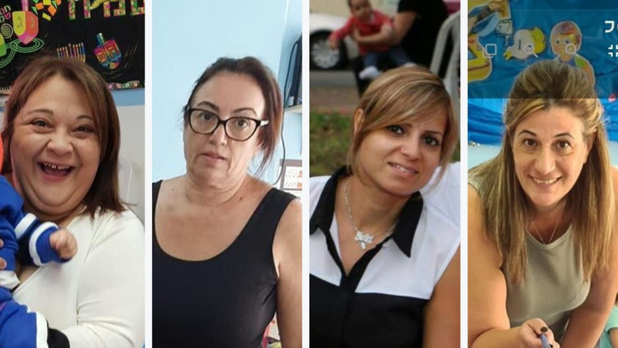 סיגל אדהמי, יפית אשר, לבנת אונגר, ורד אברהם