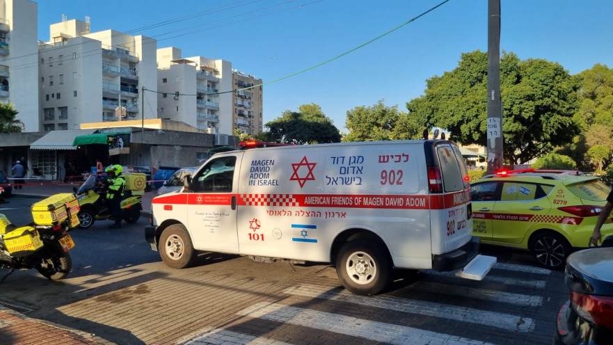 זירת הרצח באשדוד