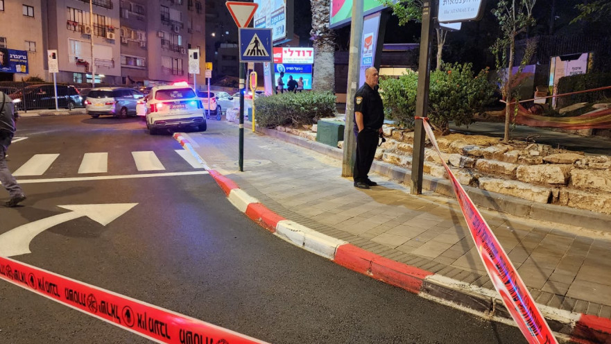 זירת הירי בפתח תקווה