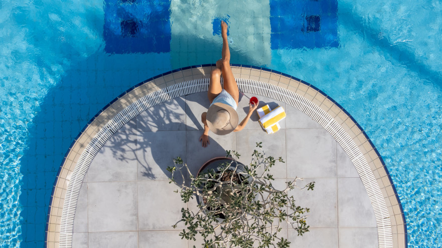 מתחם הבריכה - אלמוגים אילת