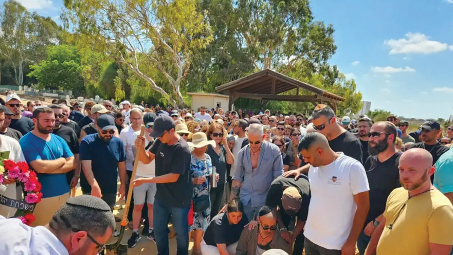 הלוויתו של בר כלף ז"ל