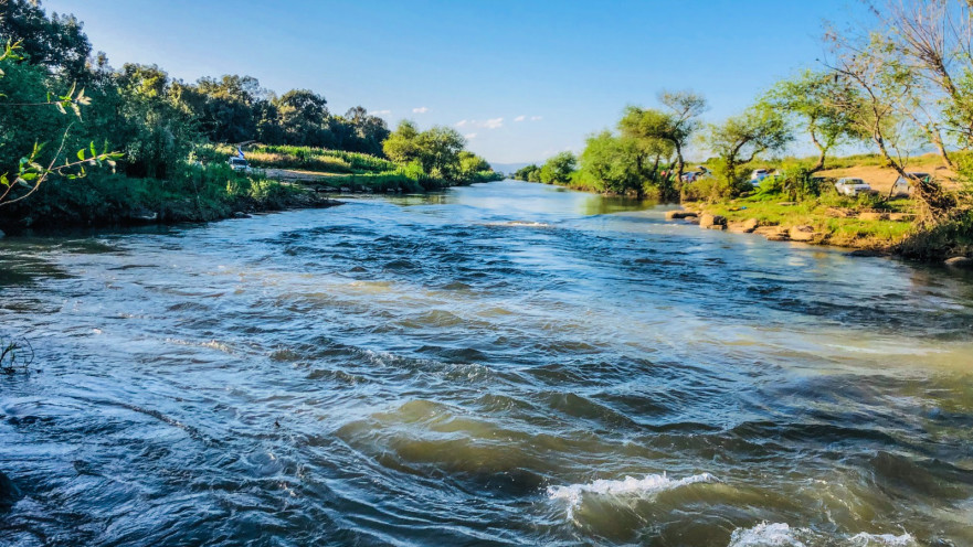 הירדן הדרומי ליד יסוד המעלה