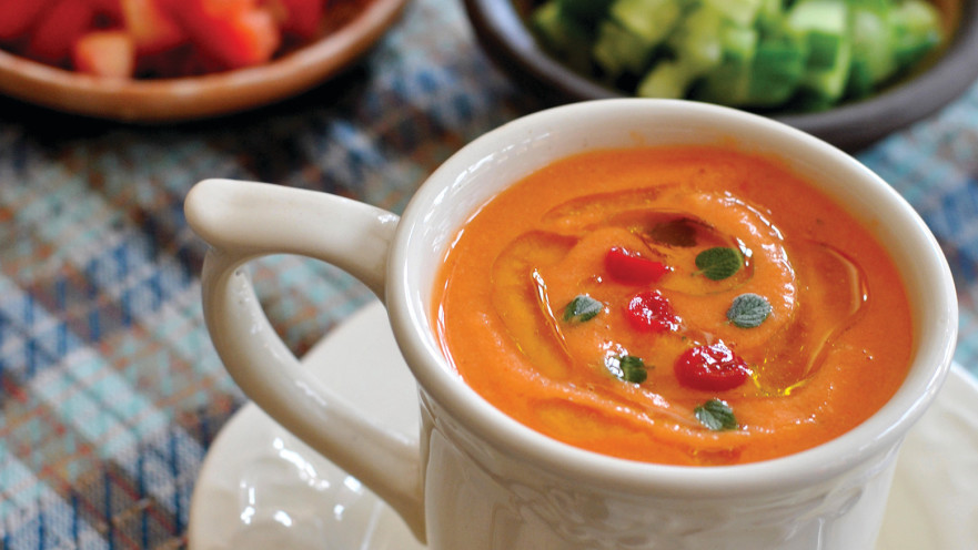 מרק גספאצ'ו קר