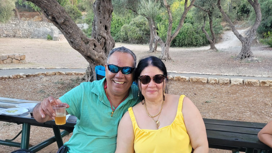 שי ניגרקר ז"ל ובת זוגו רינה