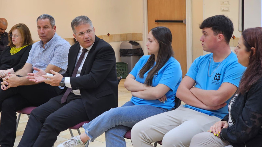 יואב קיש עם מועצת התלמידים והנוער הארצית