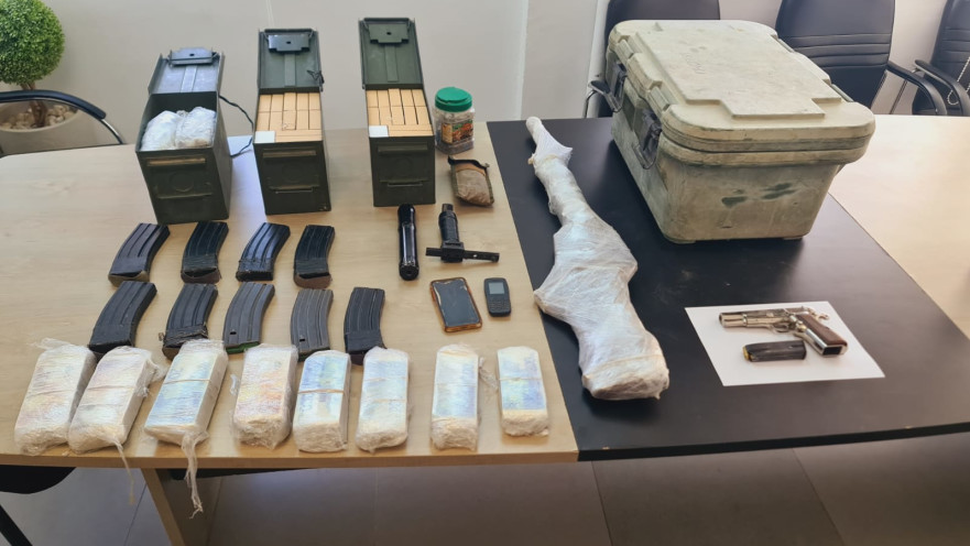 אמצעי הלחימה שנתפסו