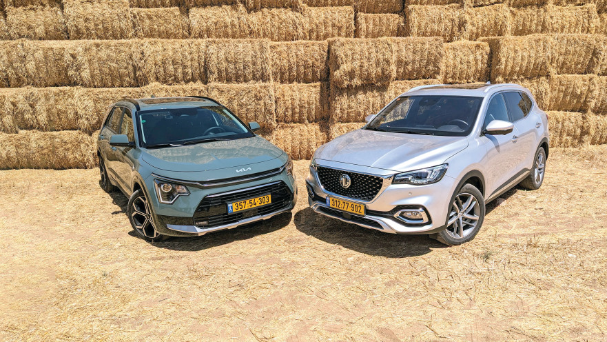 מבחן השוואתי קיה MG פלאג אין