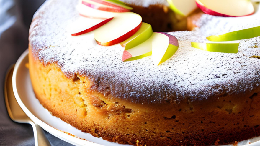 עוגת תפוחים בחושה לראש השנה. מתכון באדיבות משק תמם