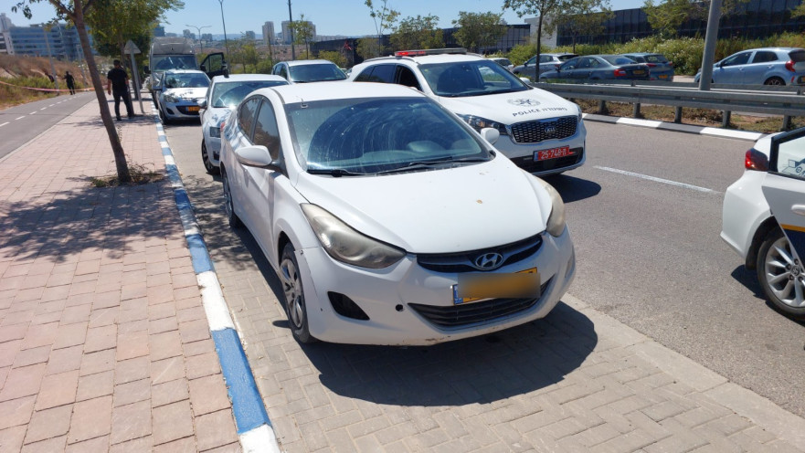 זירת האירוע באשדוד