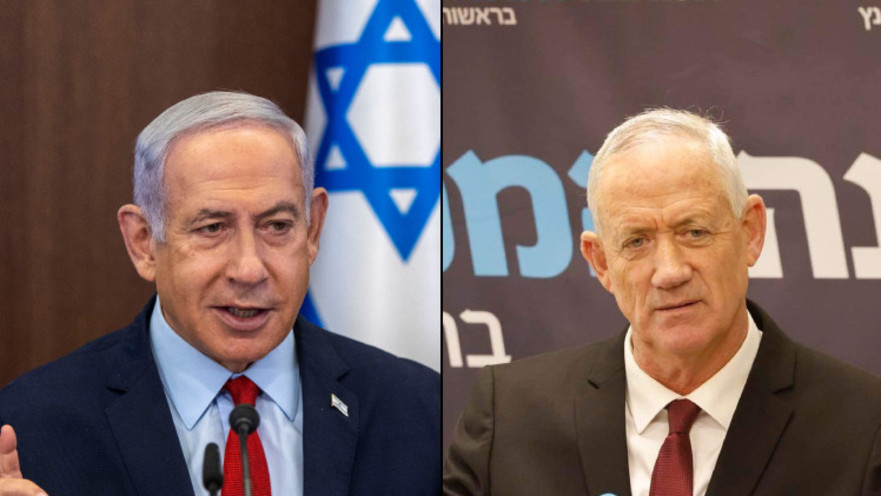 גני גנץ, בנימין נתניהו