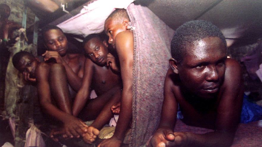 אסירי בית הכלא Gitarama ברואנדה