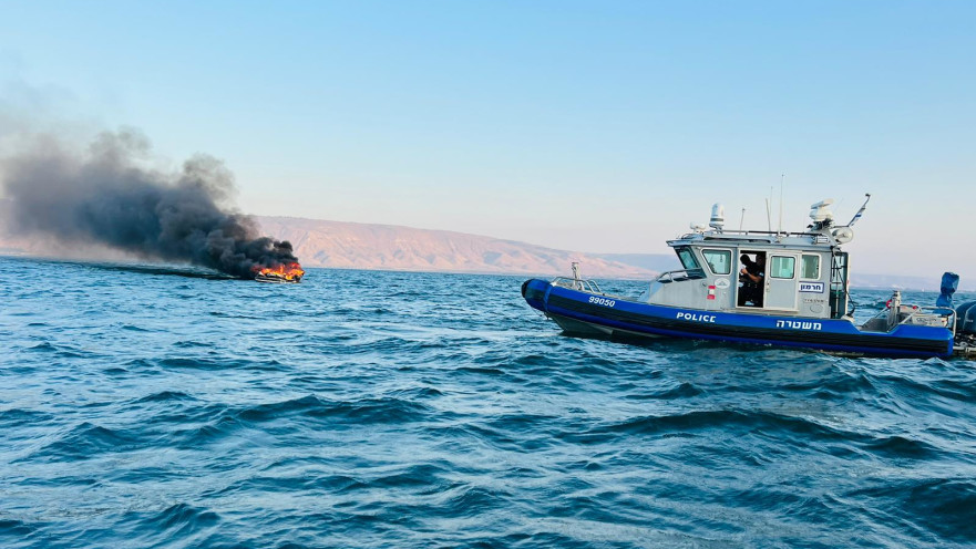 נמנע אסון בכנרת