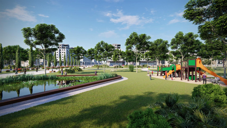 בשכונת הפארק בבאר שבע בסמוך לפארק הנחל 