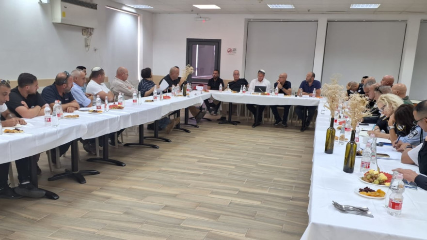 בן גביר עם תושבי הצפון