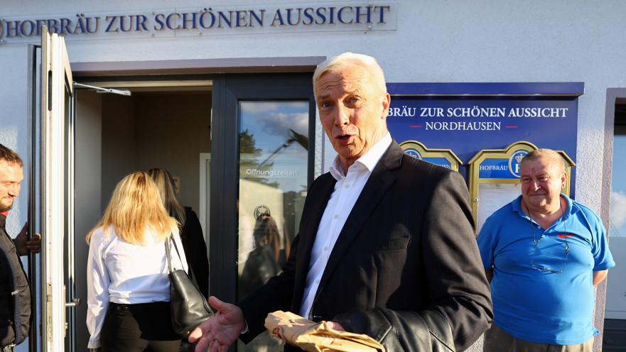 מועמד המפלגה יורג פרופט 