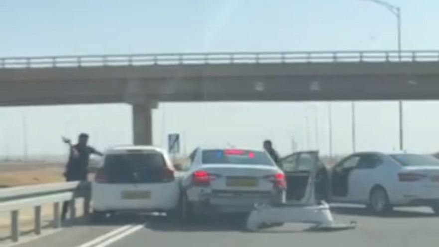 מעצר דרמטי בכבישי הנגב 