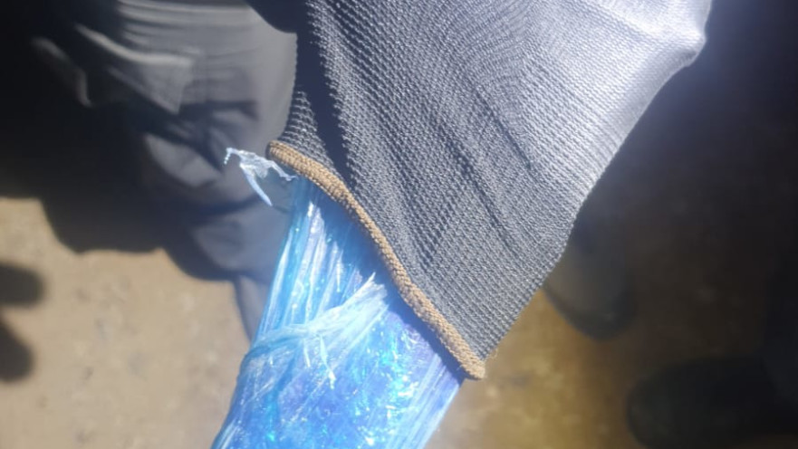 הנשק שנתפס באזור נחשונים