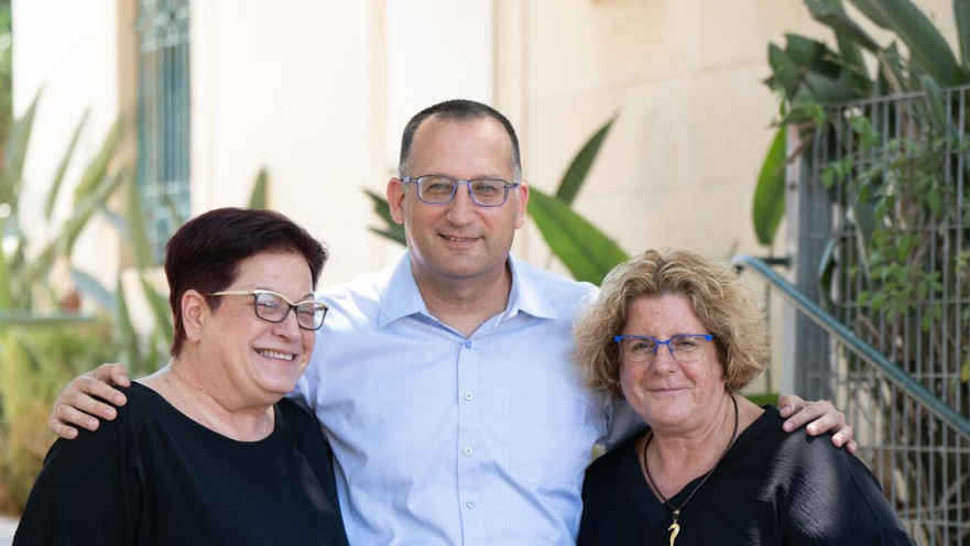 ניב (מימין), קוניק וקורוטקי. "יש לנו נבחרת מצוינת"