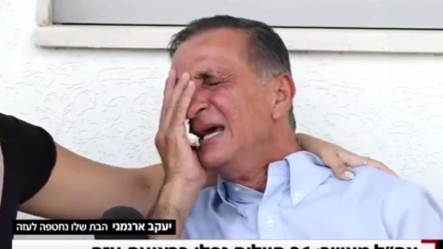 אביה של נועה ארגמני מסרטון החטיפה לעזה 