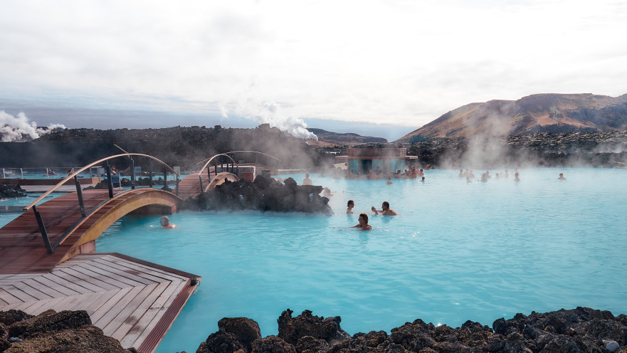 הלגונה הכחולה, איסלנד