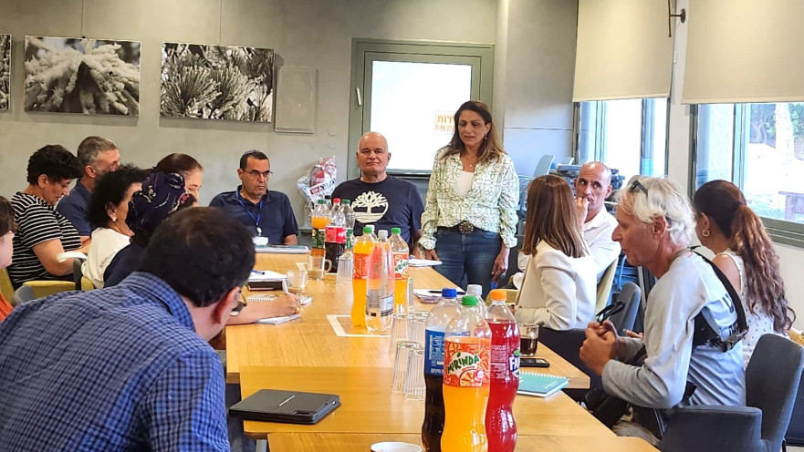 צוותי מועצה אזורית הערבה התיכונה ומשרד החינוך