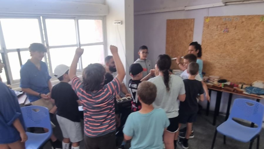 הדרכה פדגוגית לילדי עוטף עזה והדרום