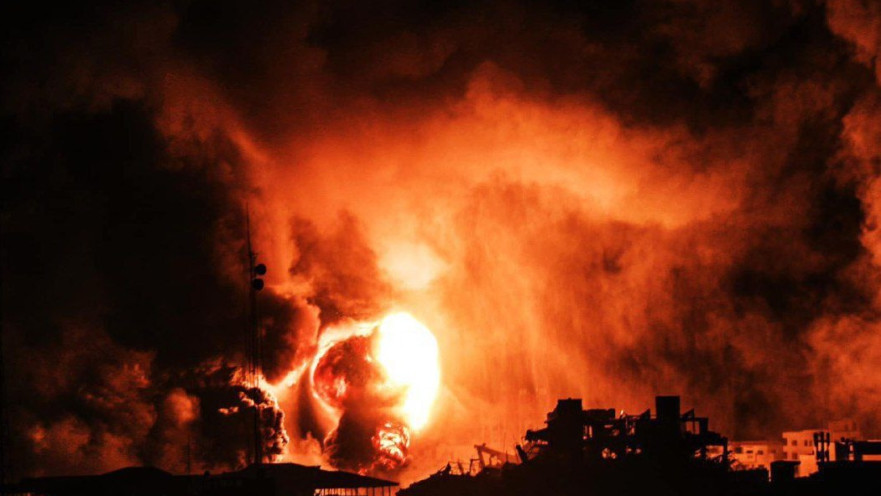 מלחמת חרבות ברזל - תקיפות ברצועת עזה