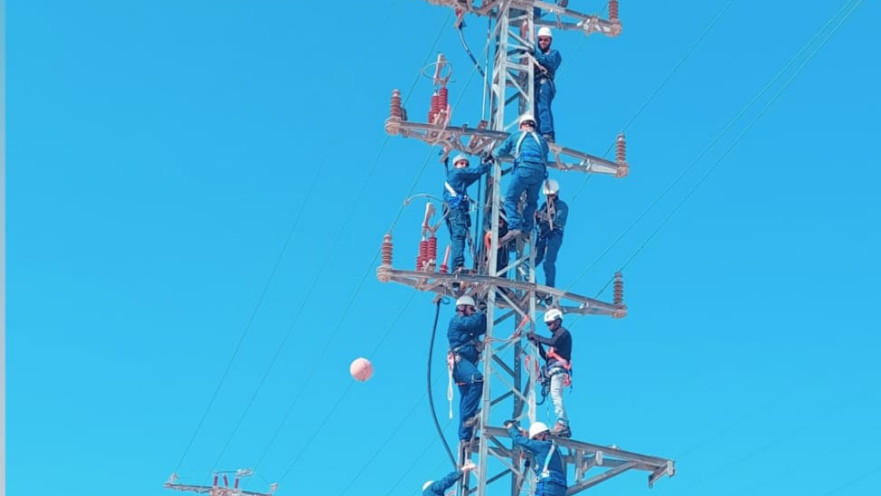 הכשרת חברת החשמל לעבודה בגובה