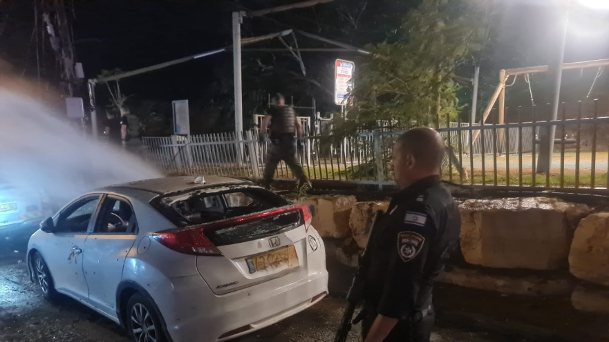 זירת הנפילה בתל אביב