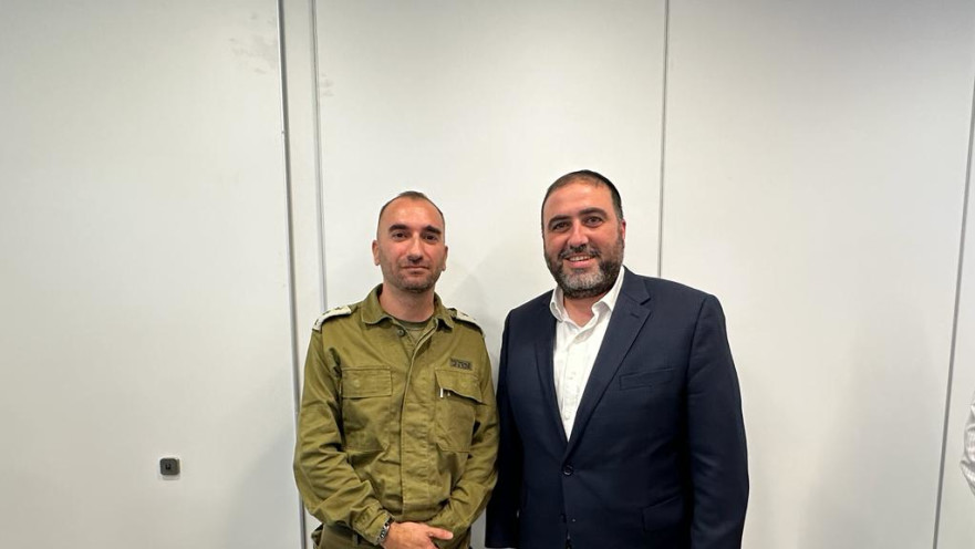 משה ארבל ועו"ד עאסם חאמד