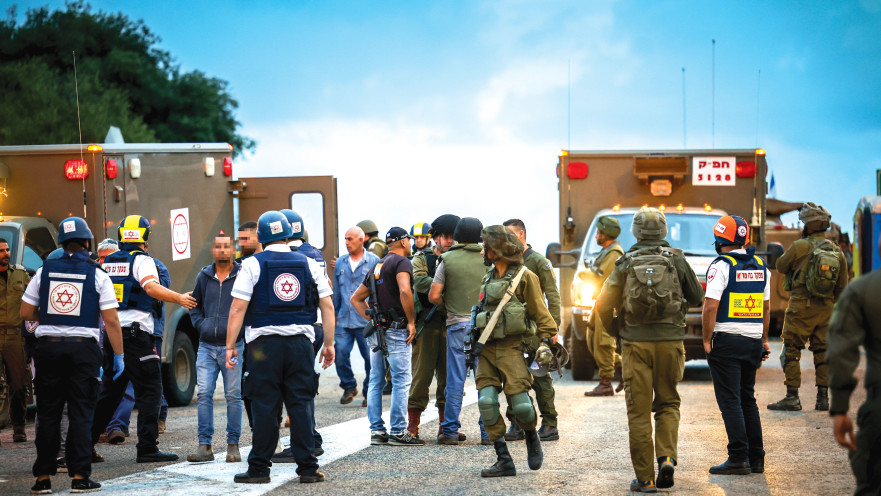 מקום פגיעת הטיל במושב דובב בצפון