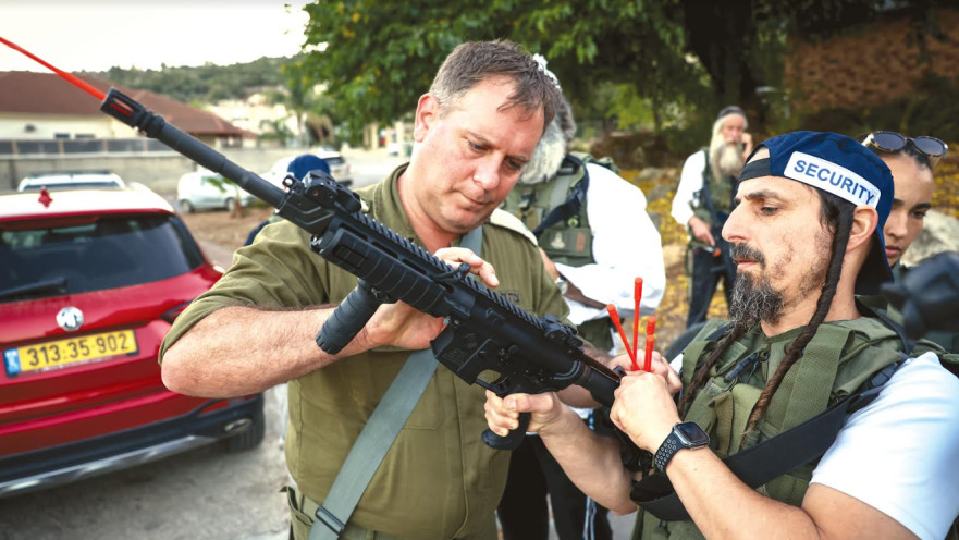 כיתת הכוננות של מירון באימון