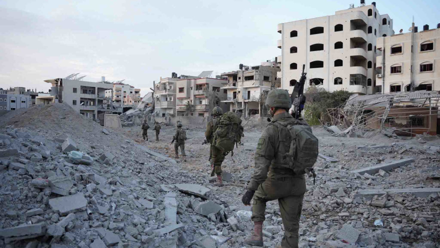 הפעילות הקרקעית של חיילי צה"ל ברצועת עזה