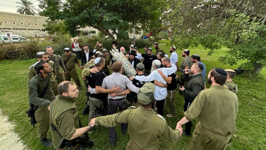 הכנסת ספר תורה בכרם שלום