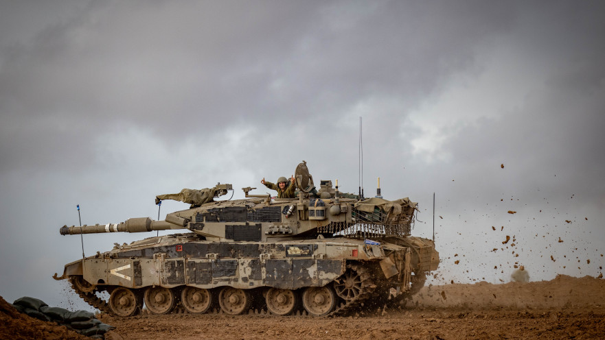 כוחות הצבא ליד הגבול עם עזה