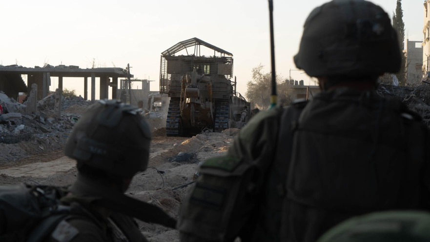 פעילות חטיבה 551 ברצועת עזה