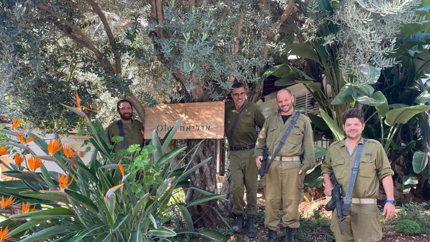 מילואימניקים מתארחים ב"אוליאה"