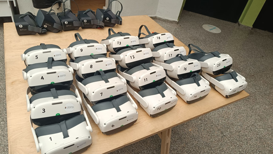 מתחמי ה VR הניידים מסייעים למפוני העוטף והצפון 