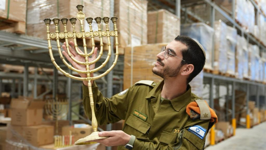 צה"ל נערך לחנוכה