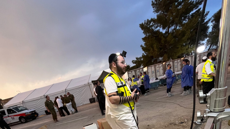 נס הנחת התפילין של מתנדב "זק"א תל-אביב" בקיבוץ ניר עוז