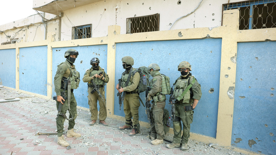 חיילי צהל עזה חרבות ברזל